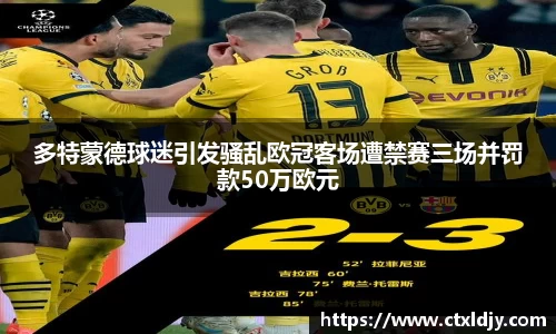 多特蒙德球迷引发骚乱欧冠客场遭禁赛三场并罚款50万欧元